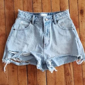 Rolla's Highwaisted Denim Shorts